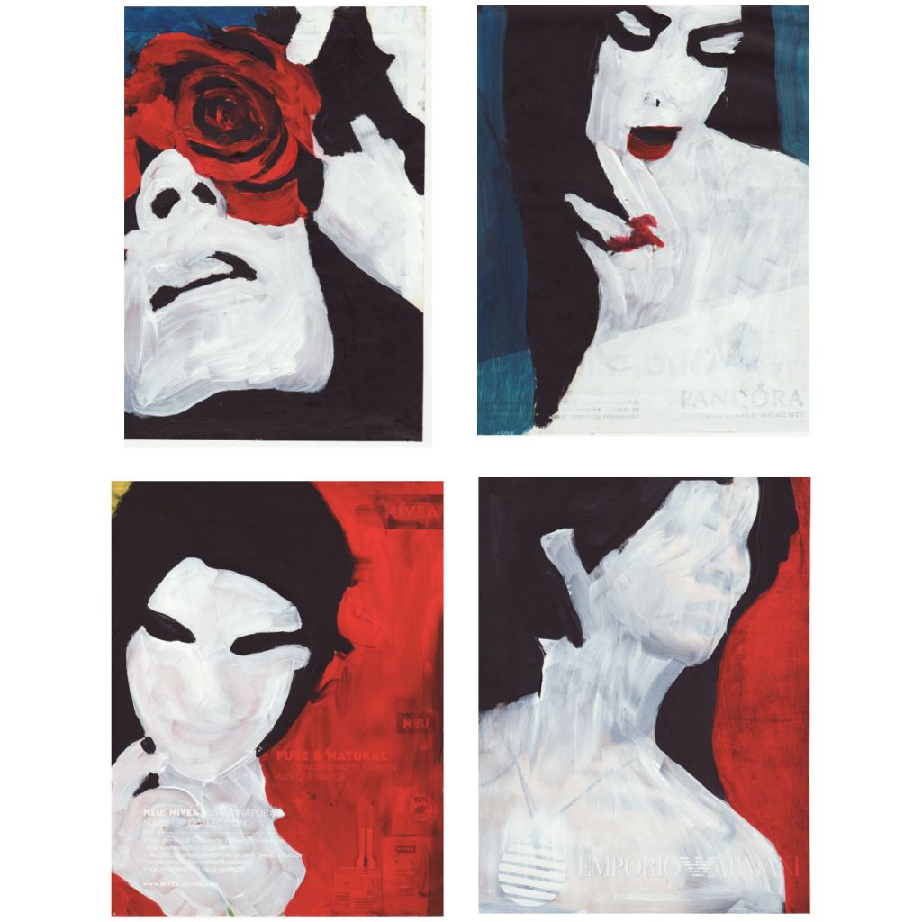 collage magazine remains nr. 13-16